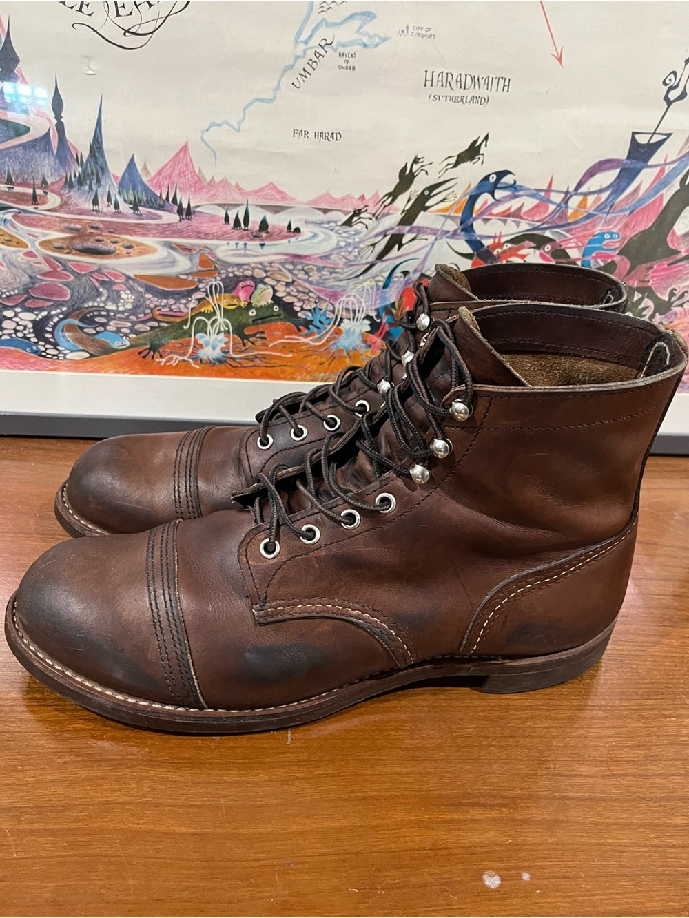 Red Wing Heritage Iron Ranger 8111 – Amber Harness – Size 12D – Excellent Cond. - Picture 6 of 12